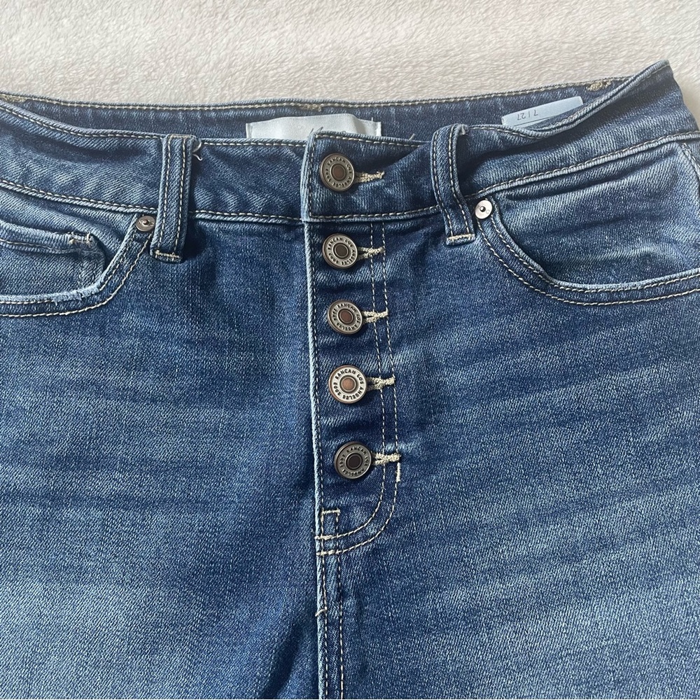 KanCan buttonfly shorts - size 7/27 - Picture 2 of 10